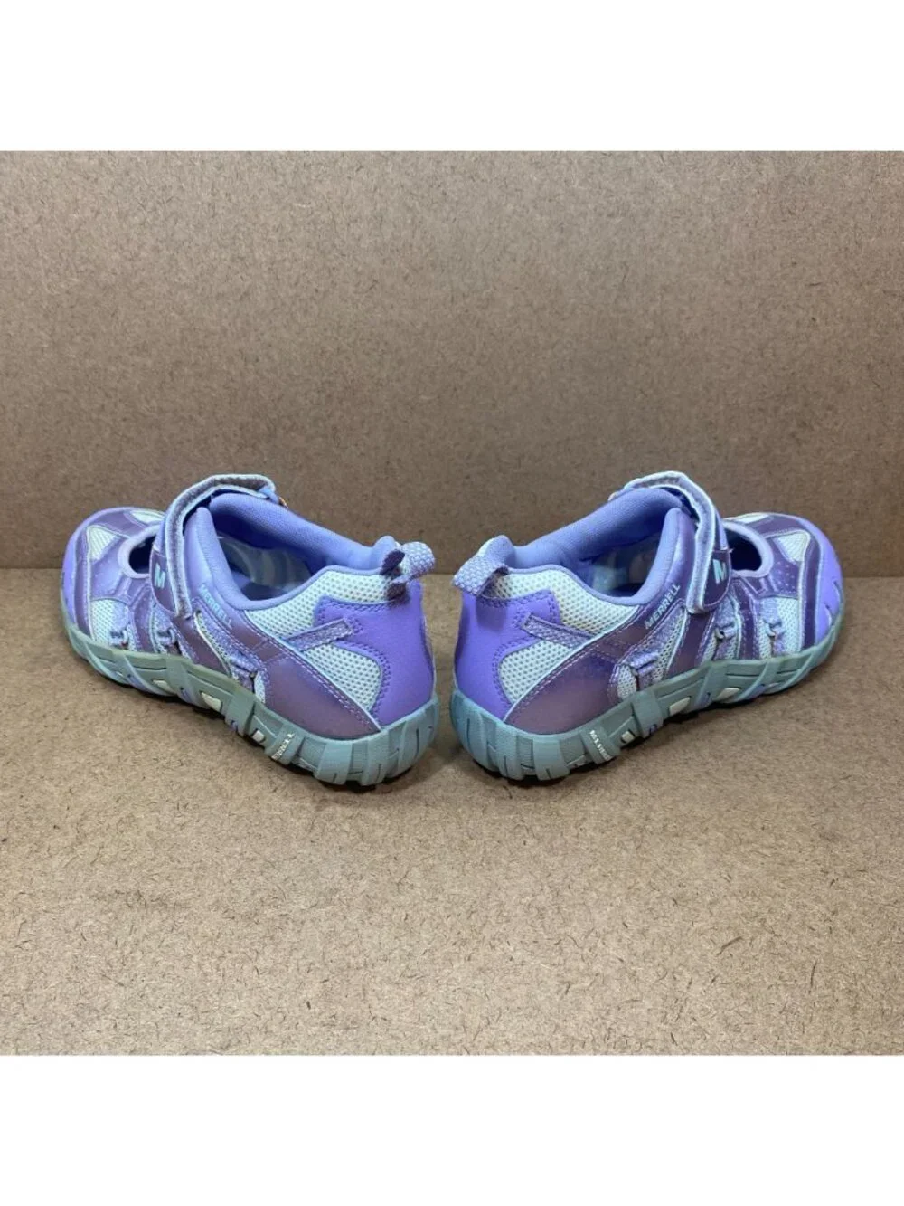 Merrell Waterpro Jump Water Kids Shiny Pastel Lilac Shoes US 7 Outdoor Footwear